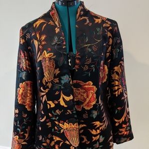 Soft Surroundings jewel tone blazer